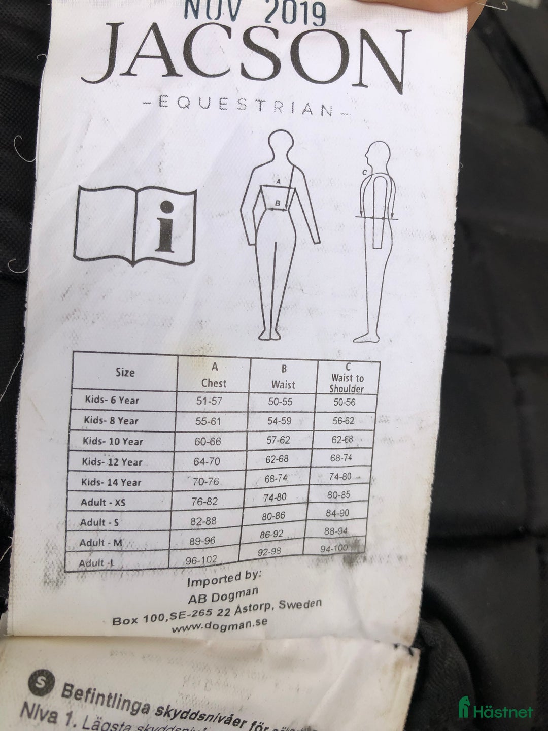 Säkerhetsvästar ryttarutrustning till salu: 3st säkerhetsvästar från jacsson i Kalix - Annons 2