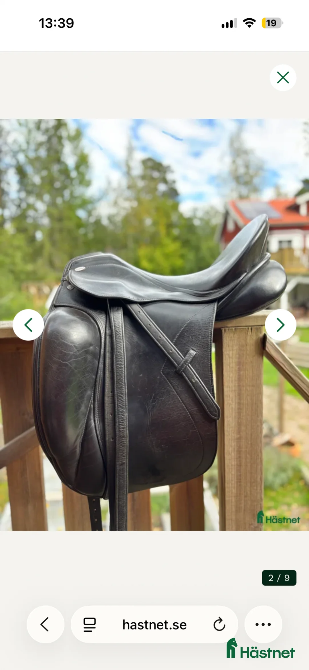 Sadlar hästutrustning till salu: Dressyrsadel  - Annons 2