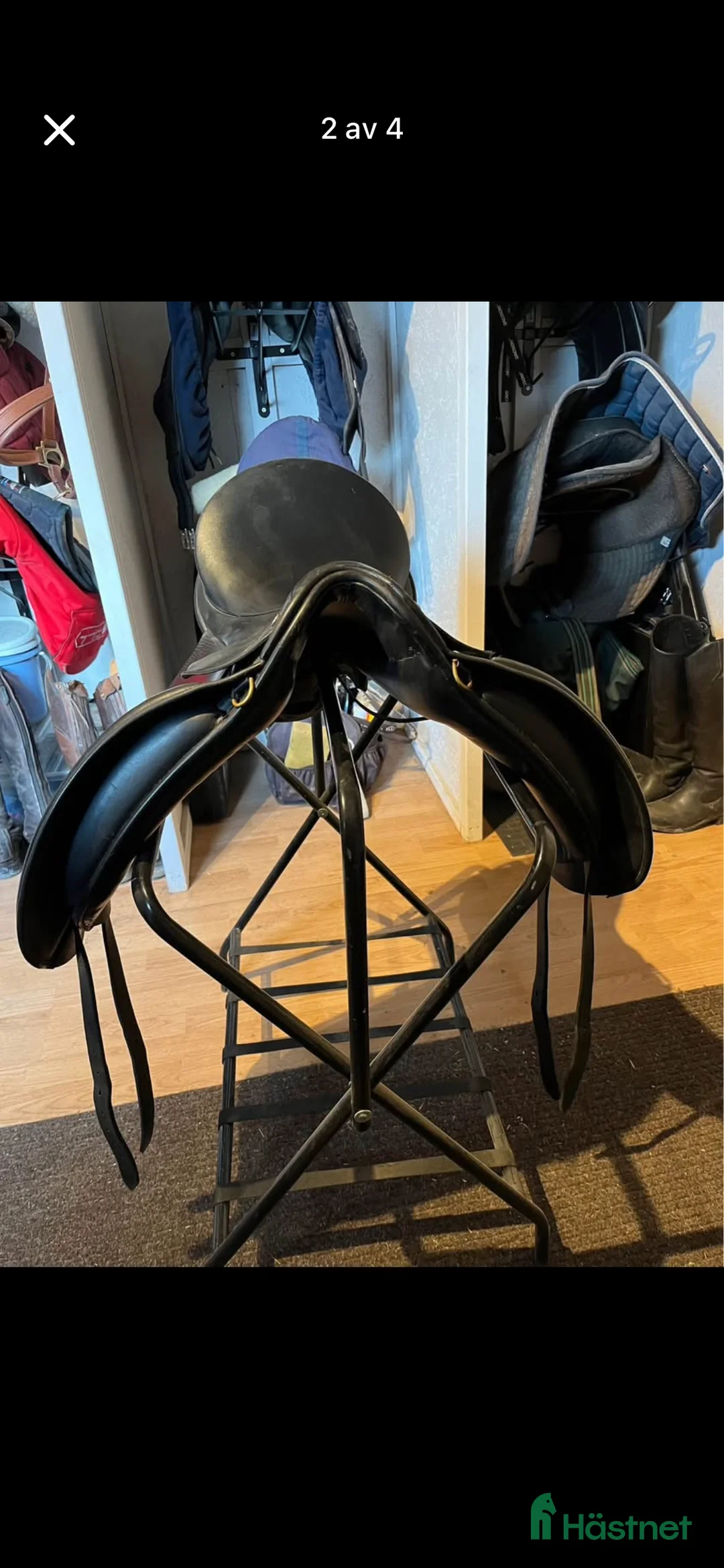 Sadlar hästutrustning till salu: Dressyrsadel 17” i Brunflo - Annons 2