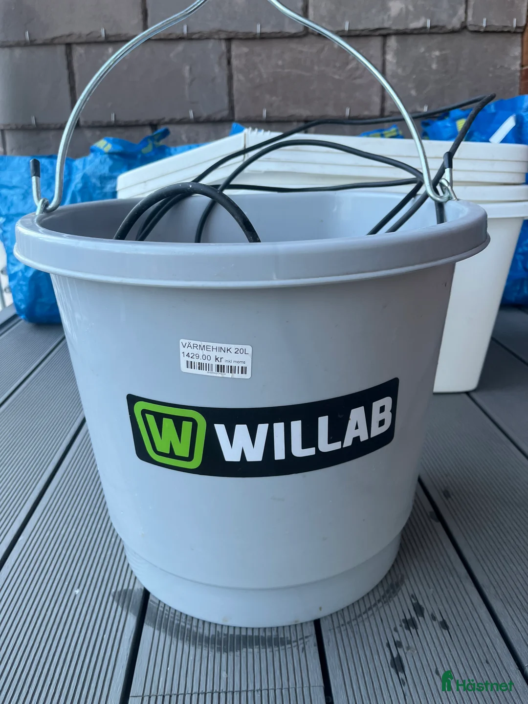 Stallinredning, stängsel & gård övrig utrustning till salu: Värmehink - Annons 1