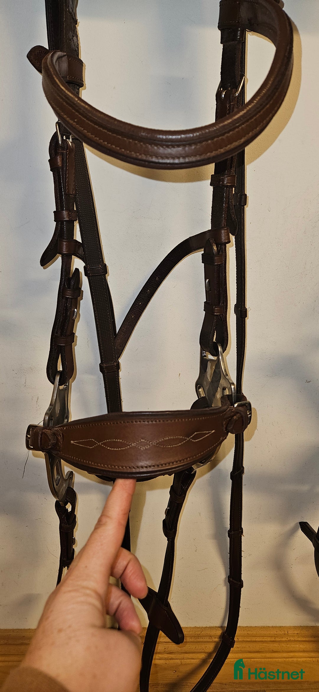 Träns hästutrustning till salu: Hackamore mellanbrunt cob i Munka-ljungby - Annons 4