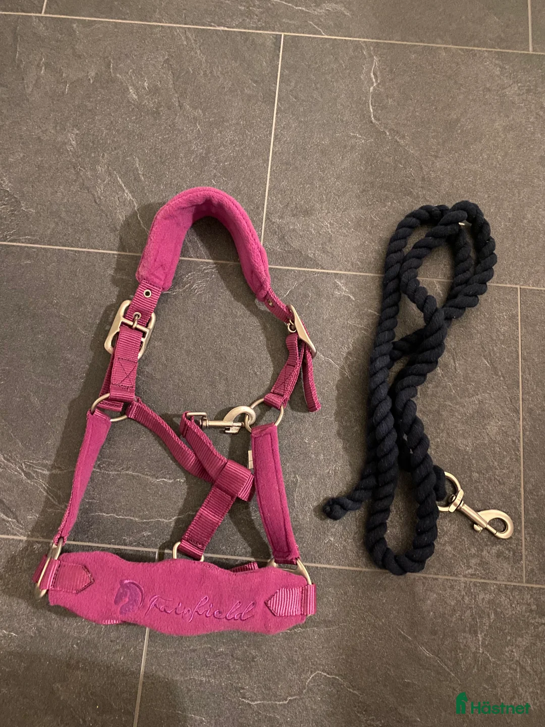 Övrig Hästutrustning hästutrustning till salu: Ny grimma och grimskaft från Fairfield - Annons 1