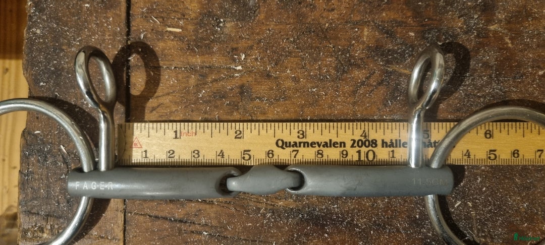 Bett hästutrustning till salu: Fager bett Fredric titan loose baucher i Tyresö - Annons 3