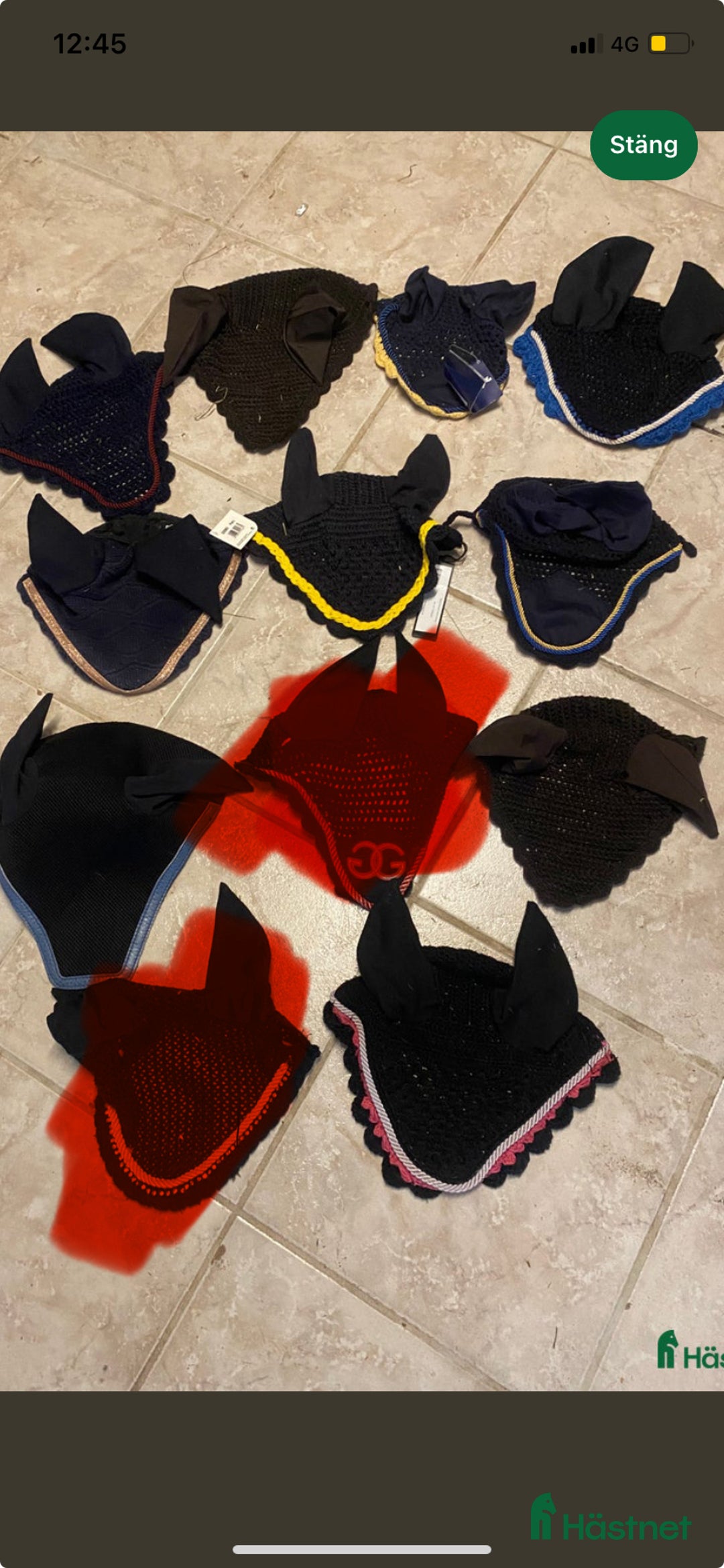 Schabrak & Vojlockar hästutrustning till salu: Ponny luvor  i Hörby - Annons 1