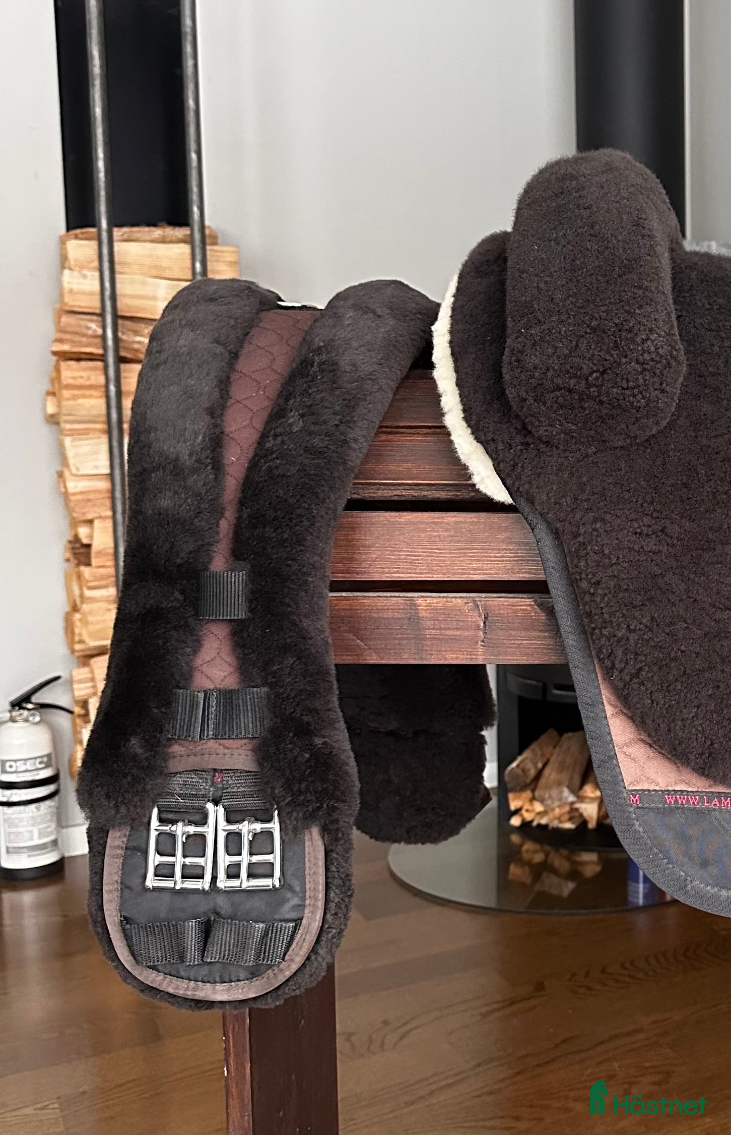 Sadeltillbehör hästutrustning Christ - dressyrgjord i äkta lammull! - Annons 19