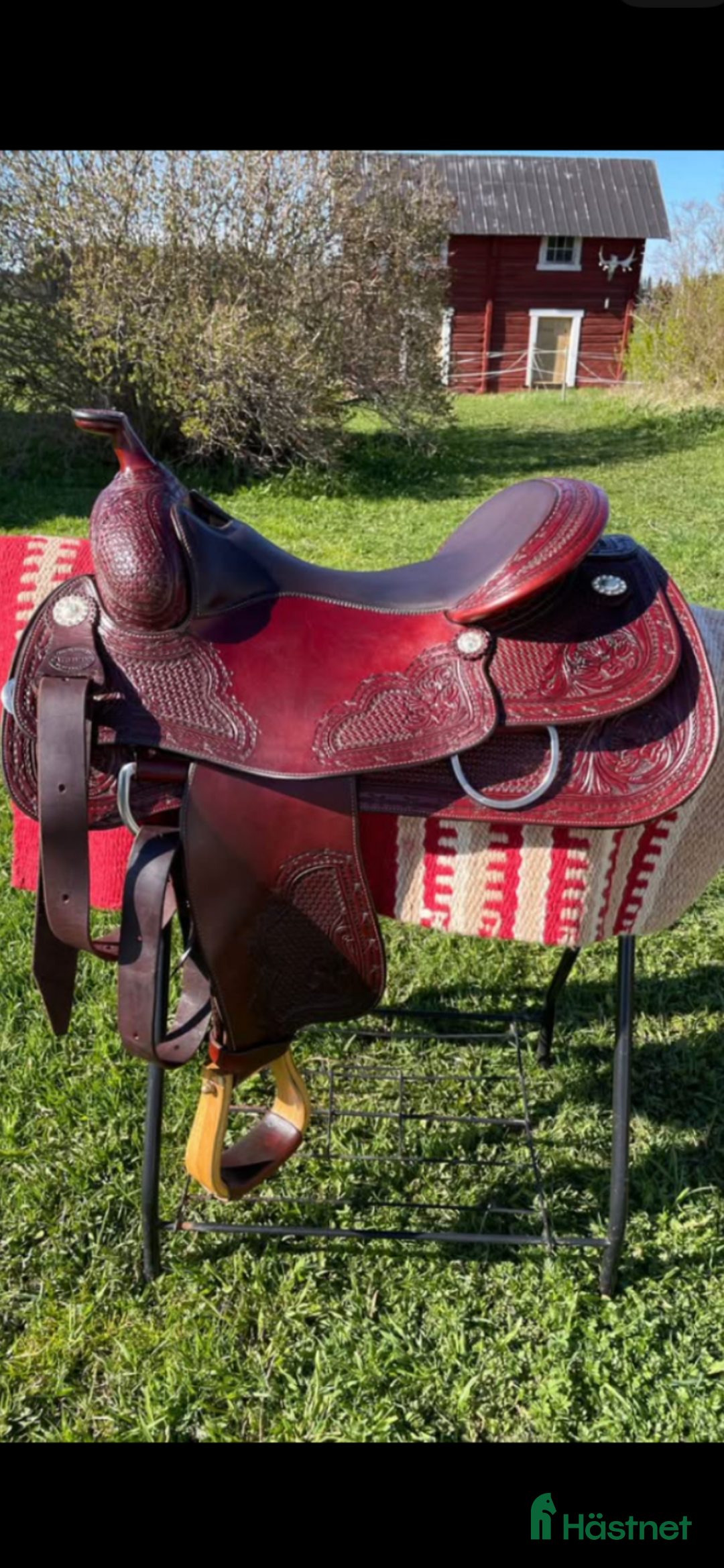 Sadlar hästutrustning till salu: Cattelmans westernsadel  i Arbrå - Annons 1