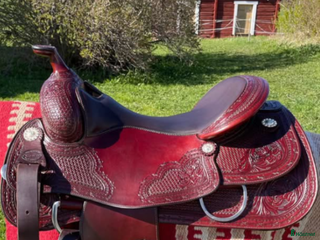 Sadlar hästutrustning till salu: Cattelmans westernsadel i Arbrå - Annons 3