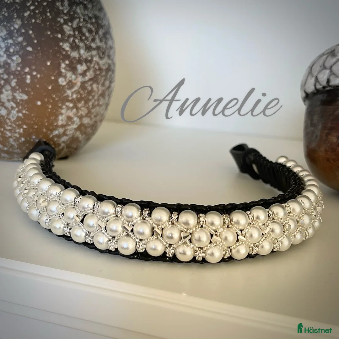 Träns hästutrustning till salu: Nytt unikt handgjort pannband - Annons 1