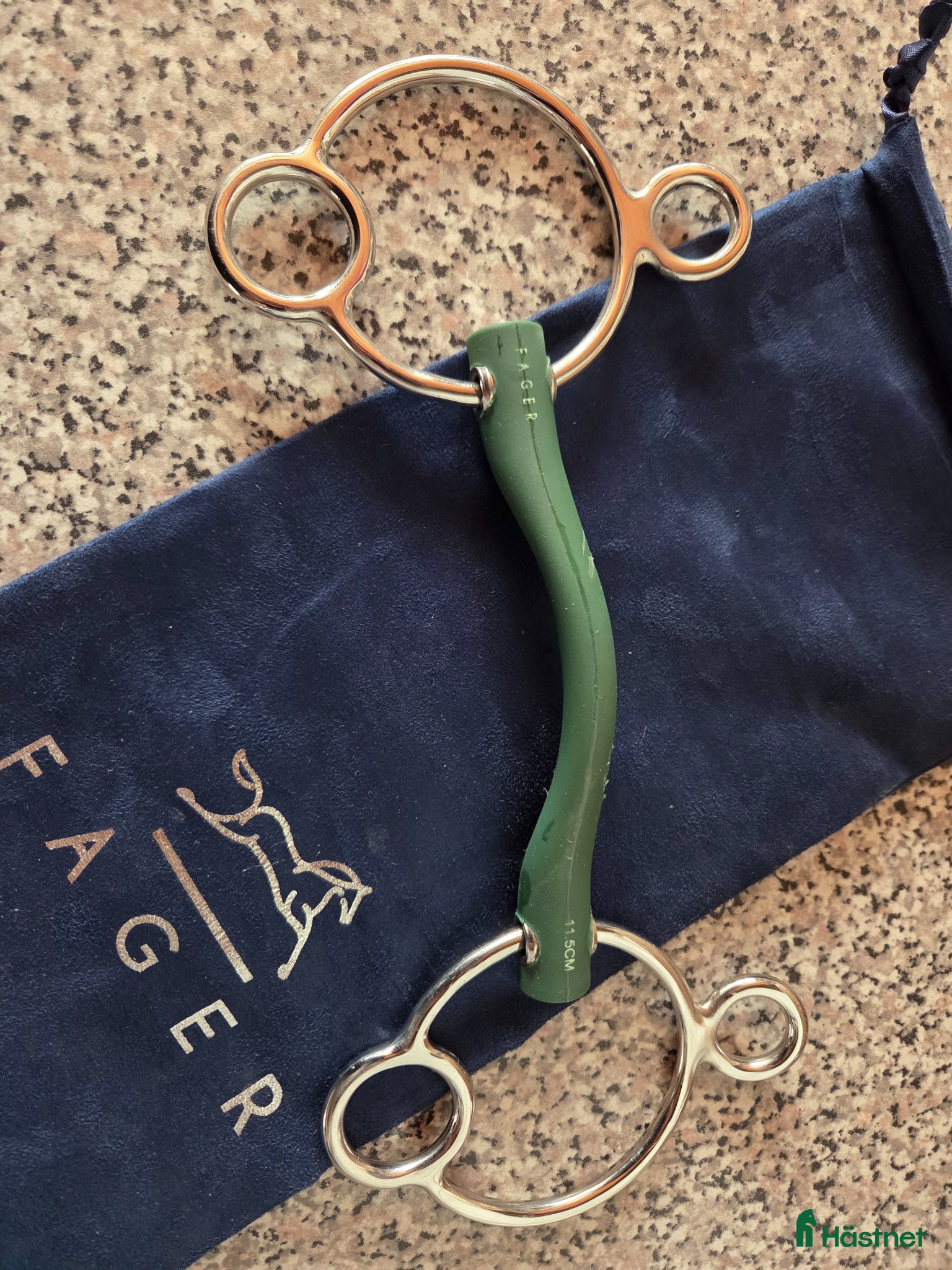 Bett hästutrustning Fager Andrea Mjukt Gummibett 2,5 ringar - Annons 5