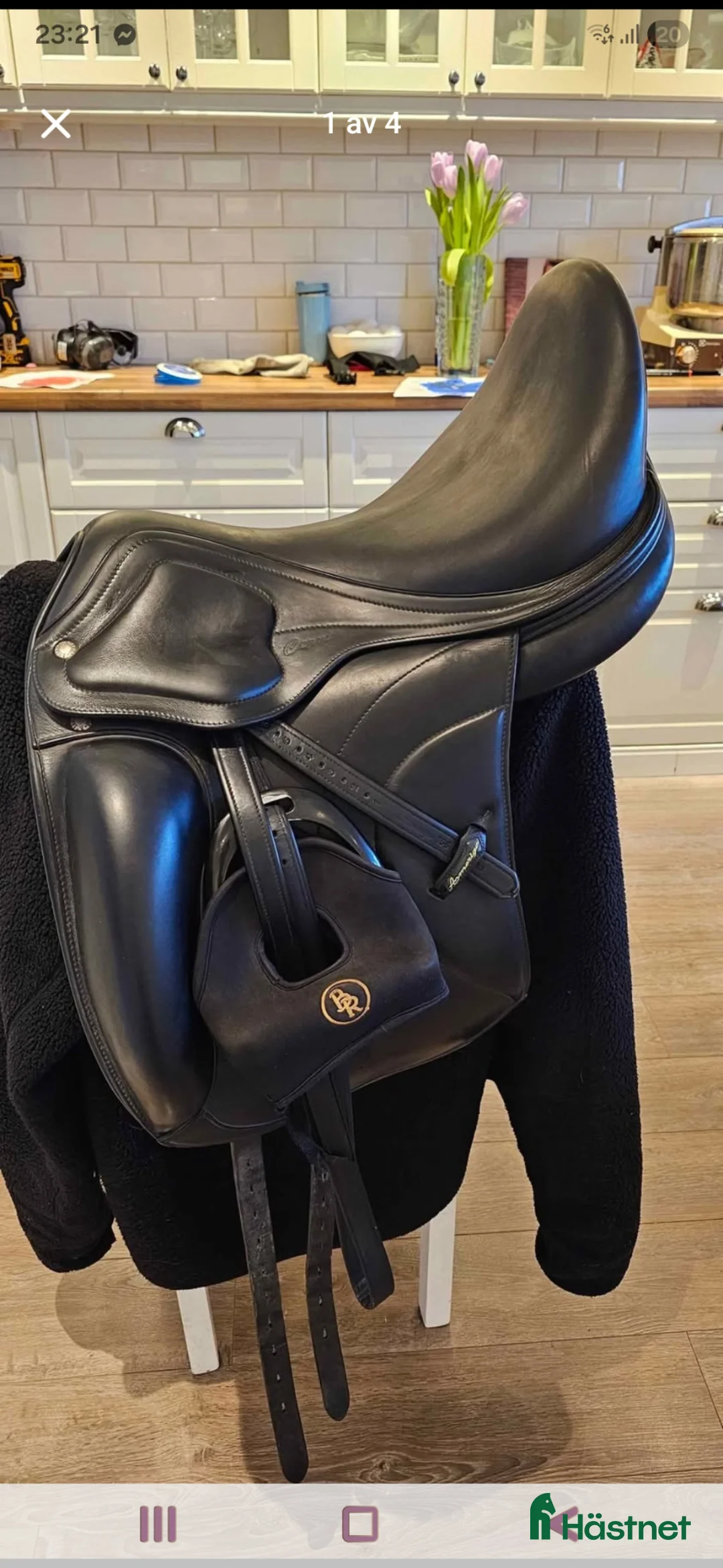 Sadlar hästutrustning till salu: Amerigo Cervia Sienna dressyrsadel - Annons 1
