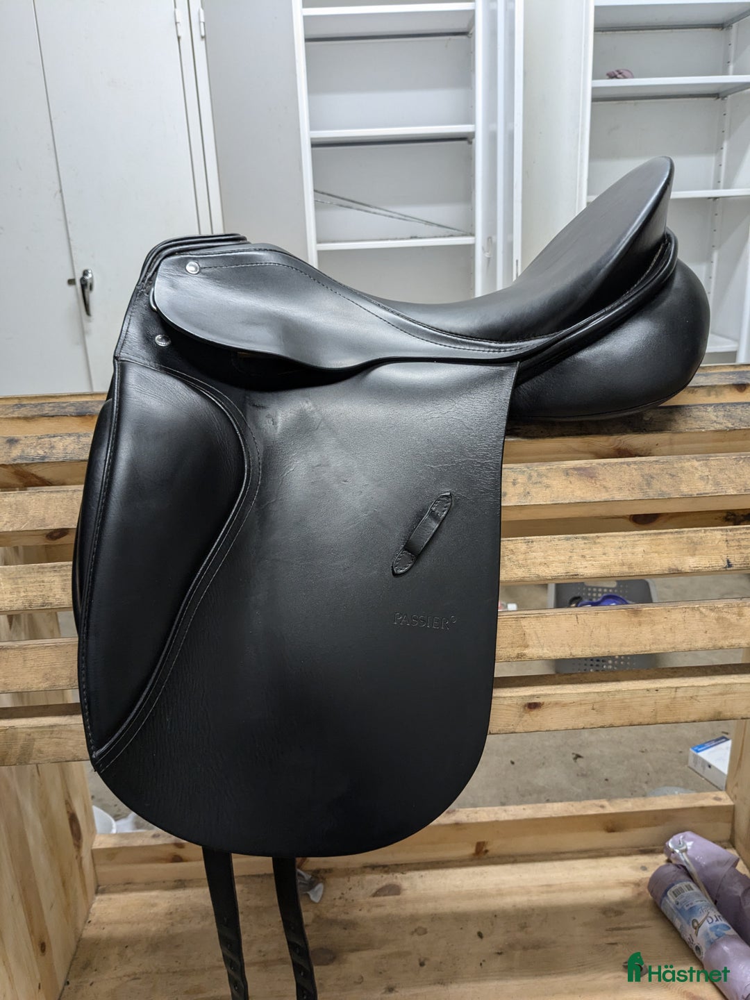 Sadlar hästutrustning till salu: Svart Passier Optimum 17" i Harplinge - Annons 1