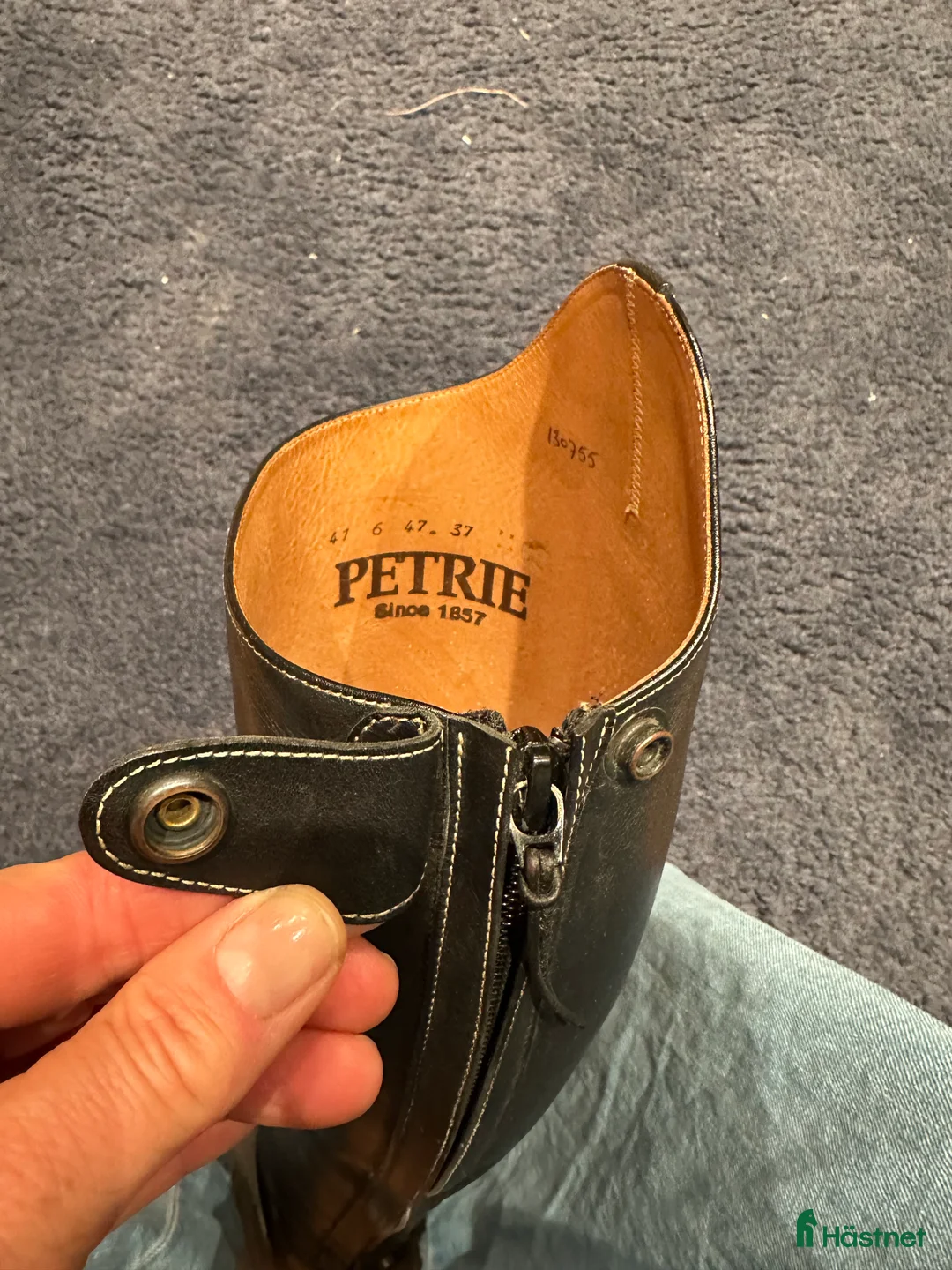 Ridstövlar ryttarutrustning till salu: Eleganta läderstövlar från italienska Petrie i Lidingö - Annons 5