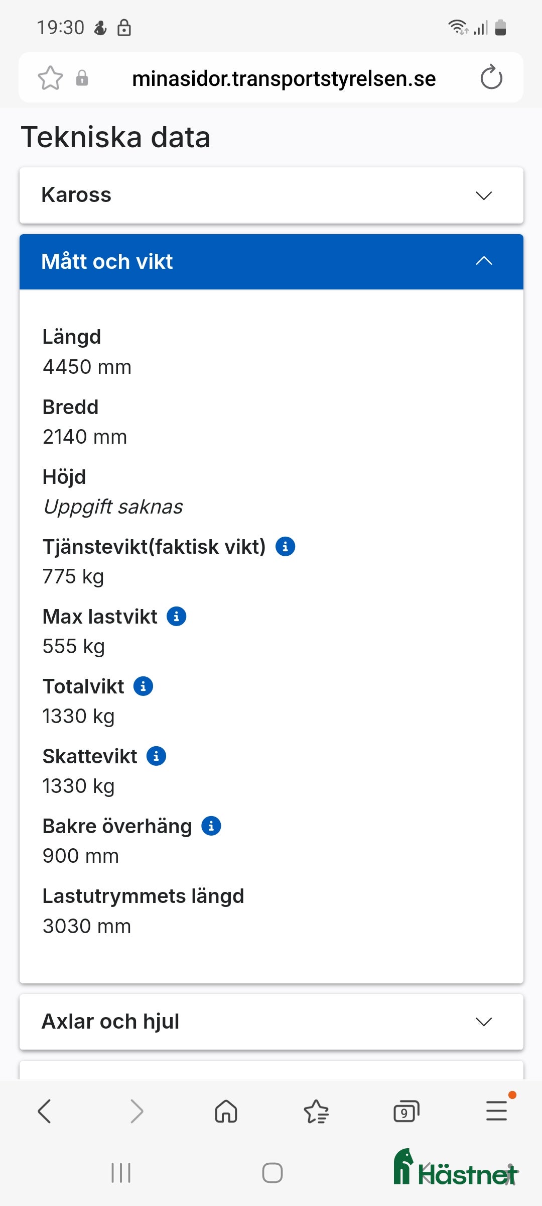 Hästtransporter  fordon & transport till salu: Cheval Liberte tvåhästar  i Båstad - Annons 6