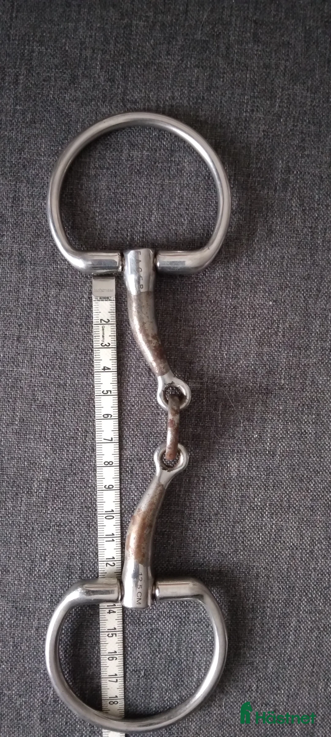 Bett hästutrustning till salu: Fagerbits Claudia sötmalm, fast ring, 125mm i Norrtälje - Annons 2