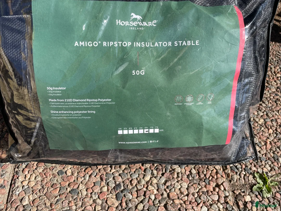 Täcken hästutrustning till salu: Amigo Ribstop 50 gram - Annons 2