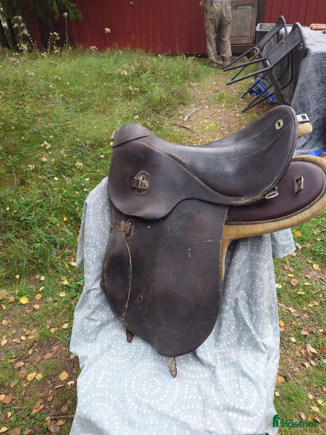 Sadlar hästutrustning till salu: Manskapssadel 1A  normal bomvidd - passar hästar av halvblodstyp i Sollentuna - Annons 2