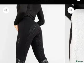 Ridbyxor ryttarutrustning till salu: Zaczess teddyfodrade vinterridbyxor - Annons 2