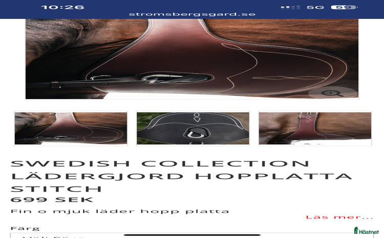 Sadeltillbehör hästutrustning till salu: Hoppgjord  i Eskilstuna - Annons 14