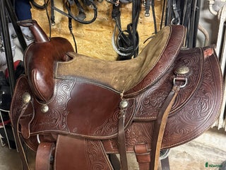 Sadlar hästutrustning till salu: Westernsadel i Reftele - Annons 7
