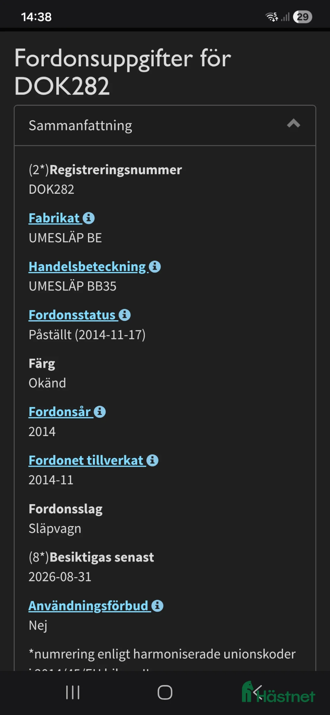 Hästtransporter  fordon & transport till salu: UME B35 -14 - Annons 12