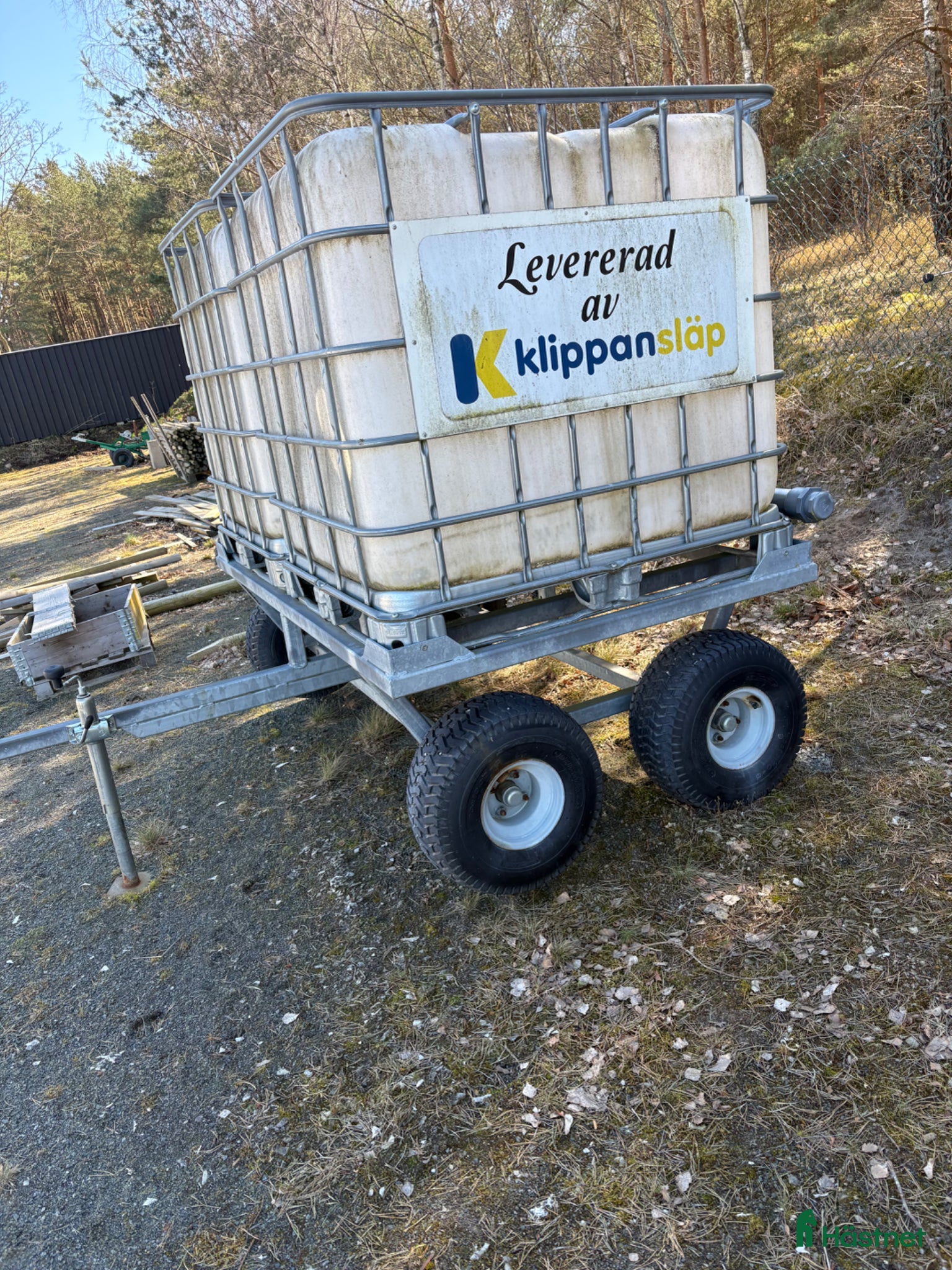 Övrig utrustning övrig utrustning till salu: Bevattningssläp för ridbana - Annons 3