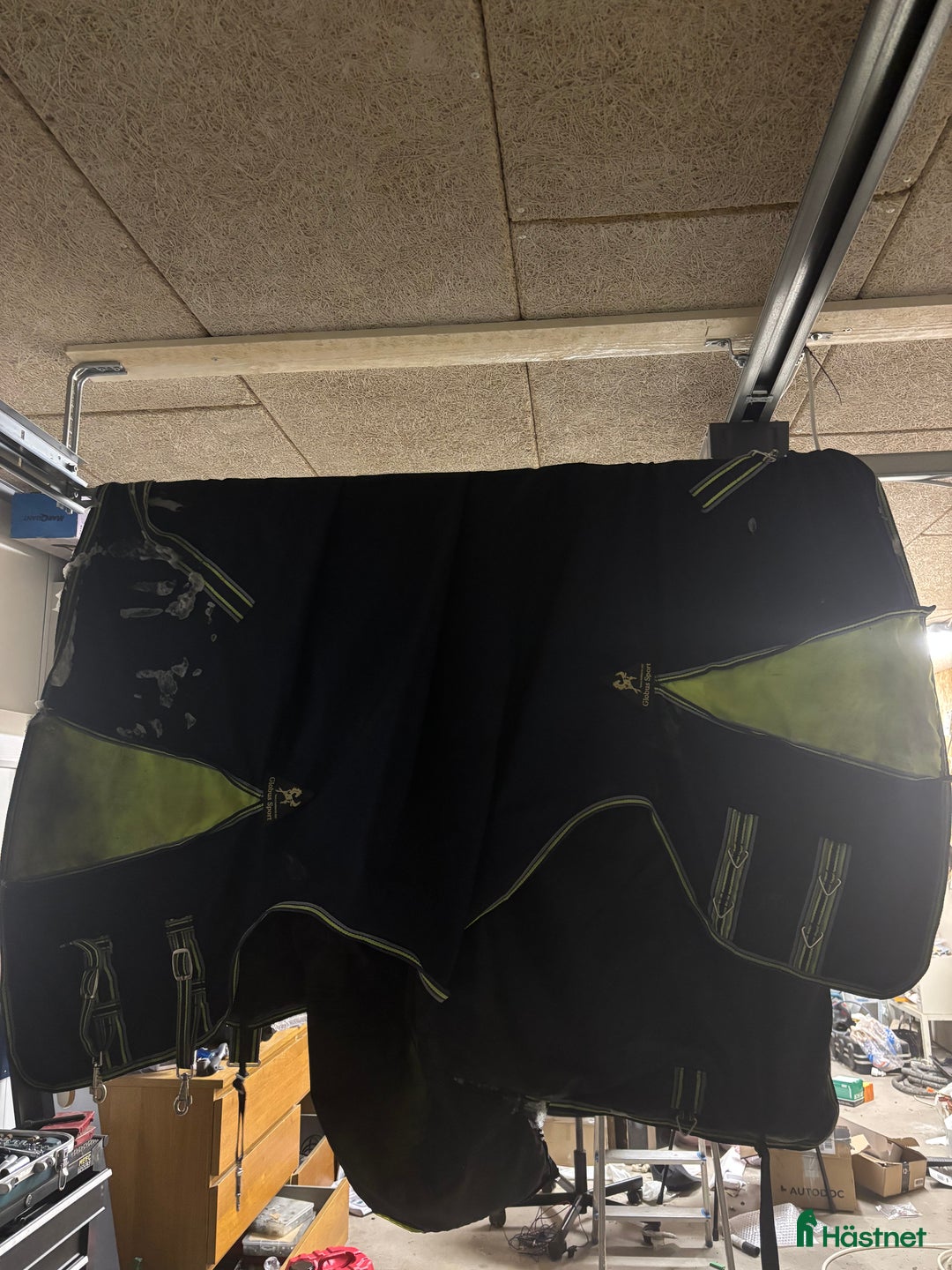 Täcken hästutrustning till salu: Regntäcke med halvhals från Globus 0g  i Lessebo - Annons 1