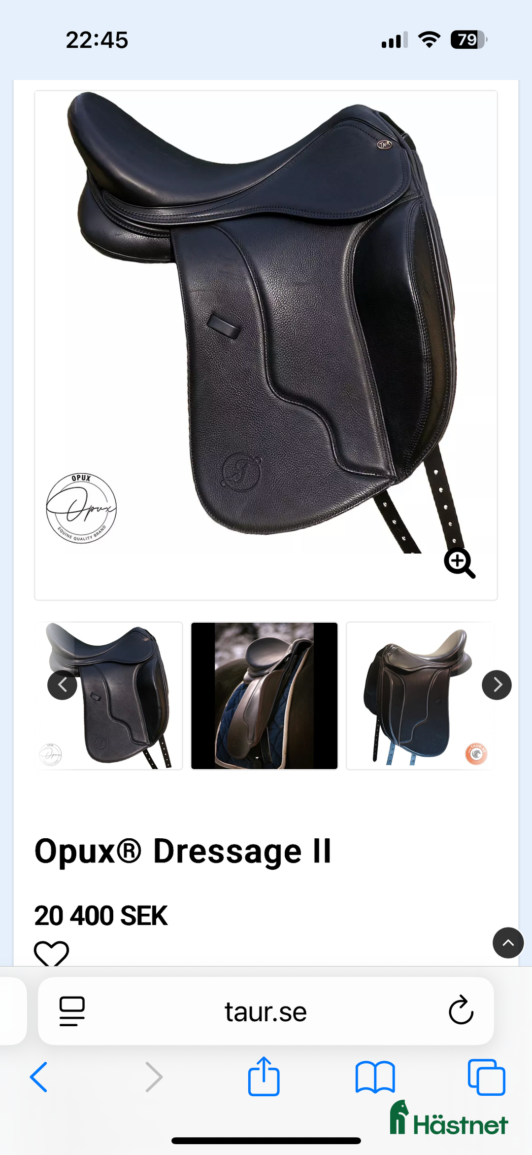 Sadlar hästutrustning till salu: Dressyrsadel 18” i Klintehamn - Annons 8
