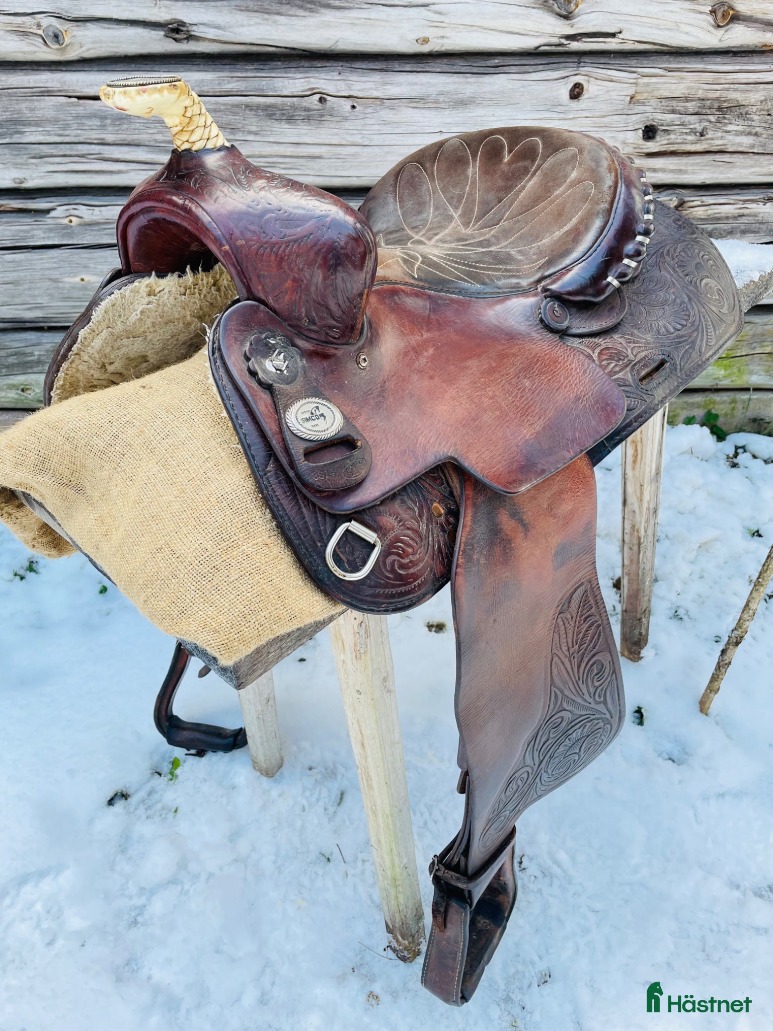 Sadlar hästutrustning Simco westernsadel - Annons 1