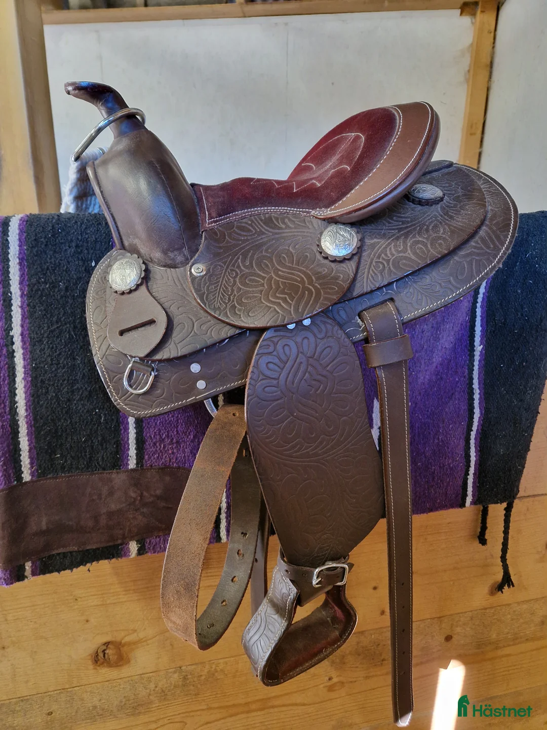 Sadlar hästutrustning till salu: Westernsadel barn  - Annons 1