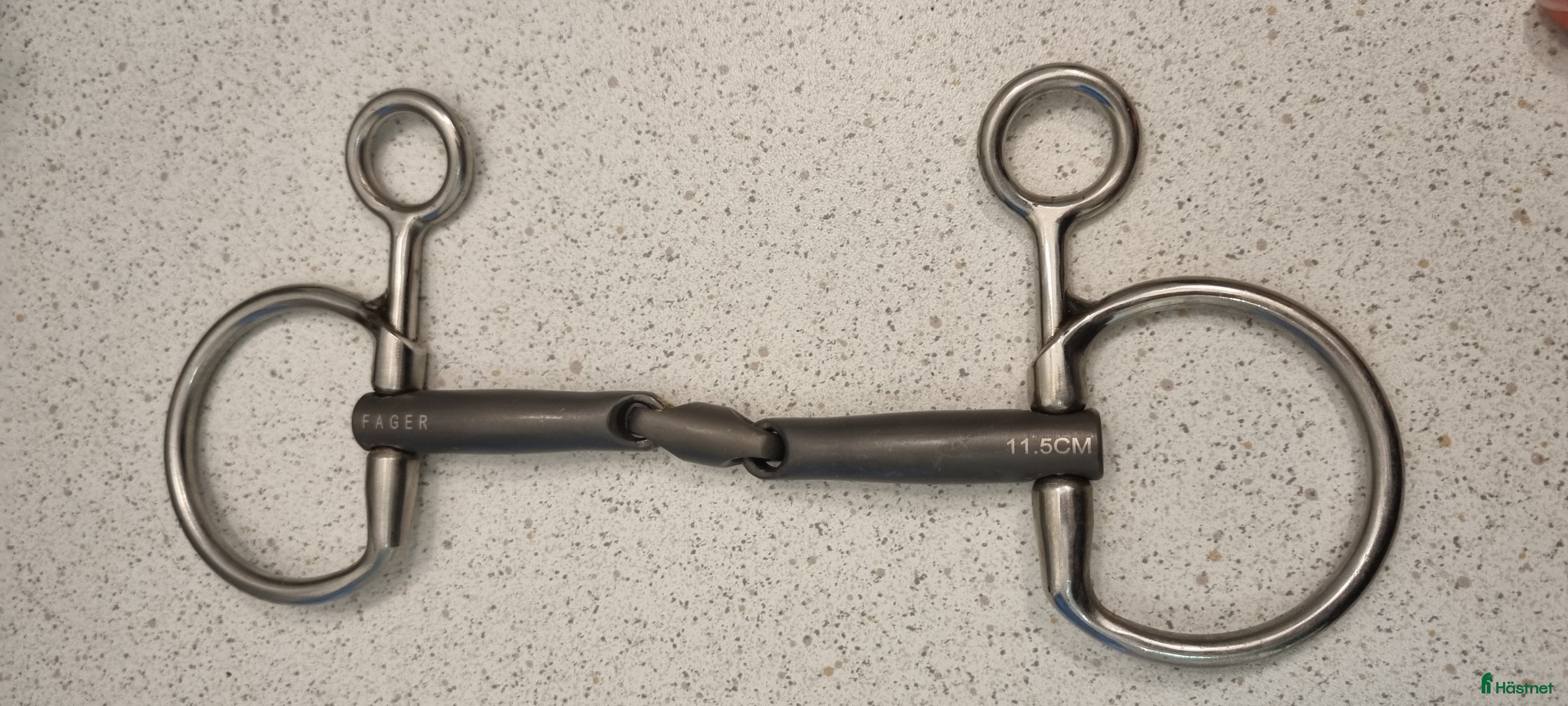 Bett hästutrustning Fager Emil Baucher stl 11,5 - Annons 2