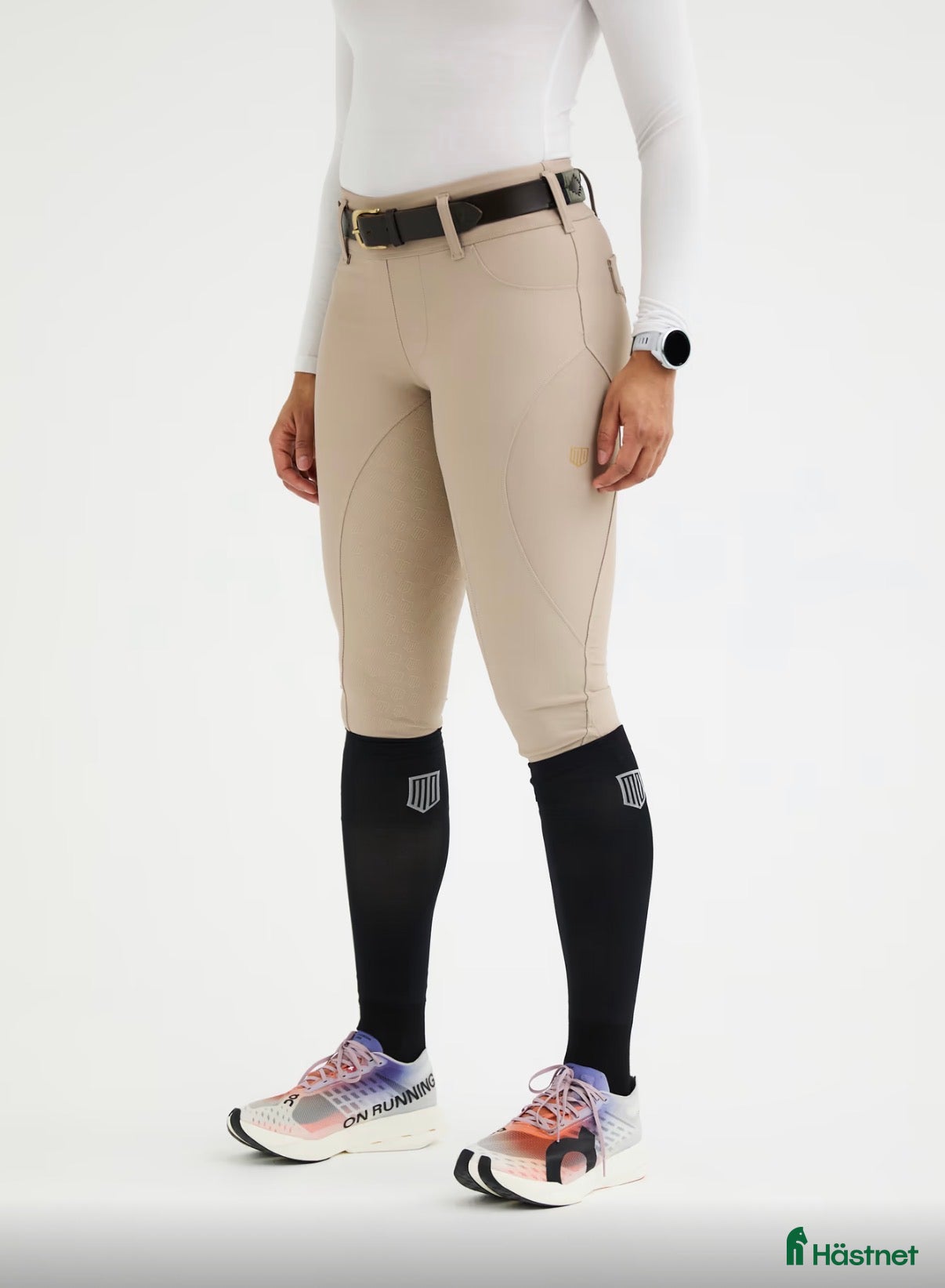 Ridbyxor ryttarutrustning till salu: Ljusbeigea Maya delorez ridbyxor  - Annons 6