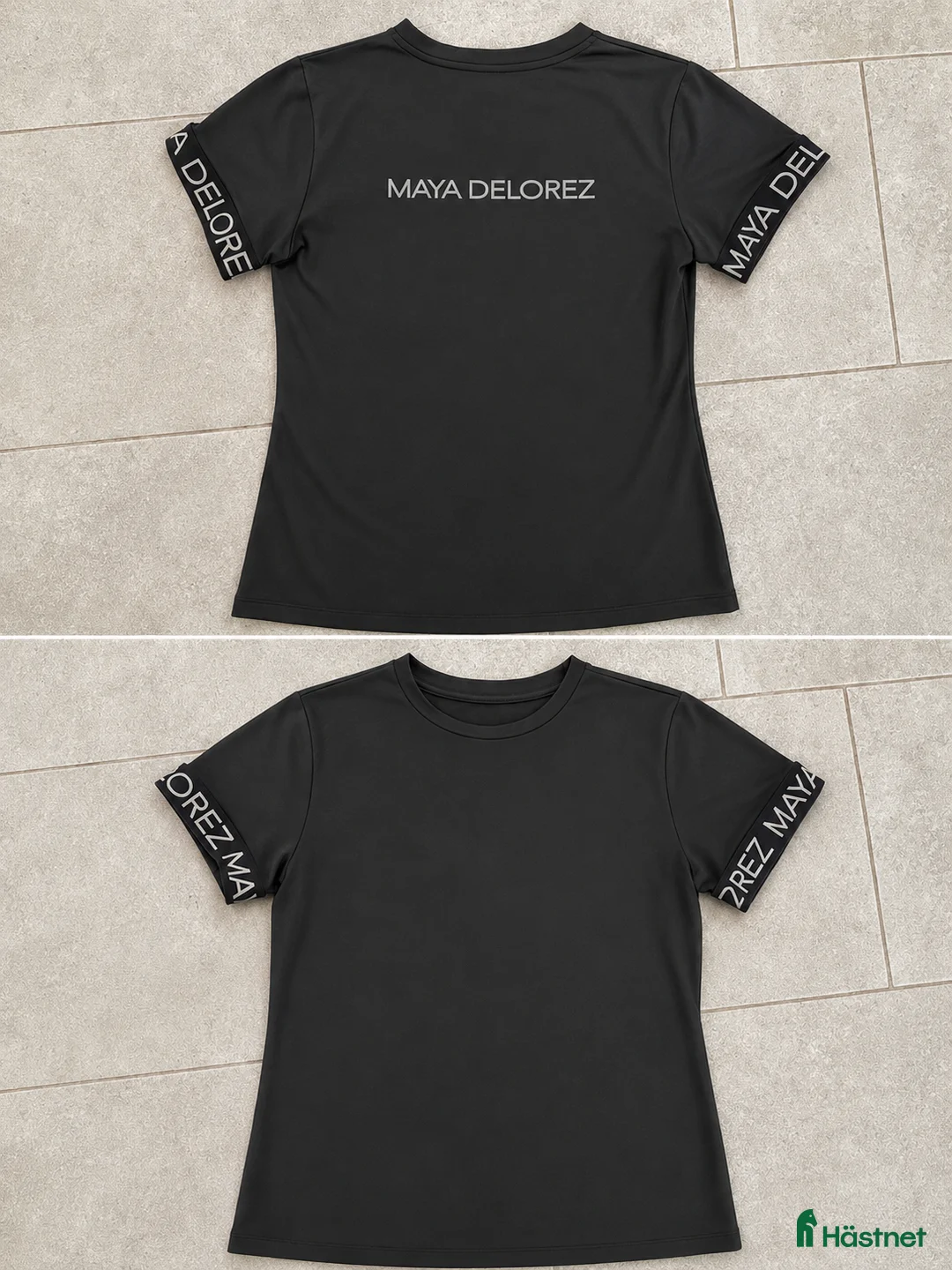 Övrigt Ridkläder ryttarutrustning till salu: Maya delorez T-shirt svart  - Annons 1