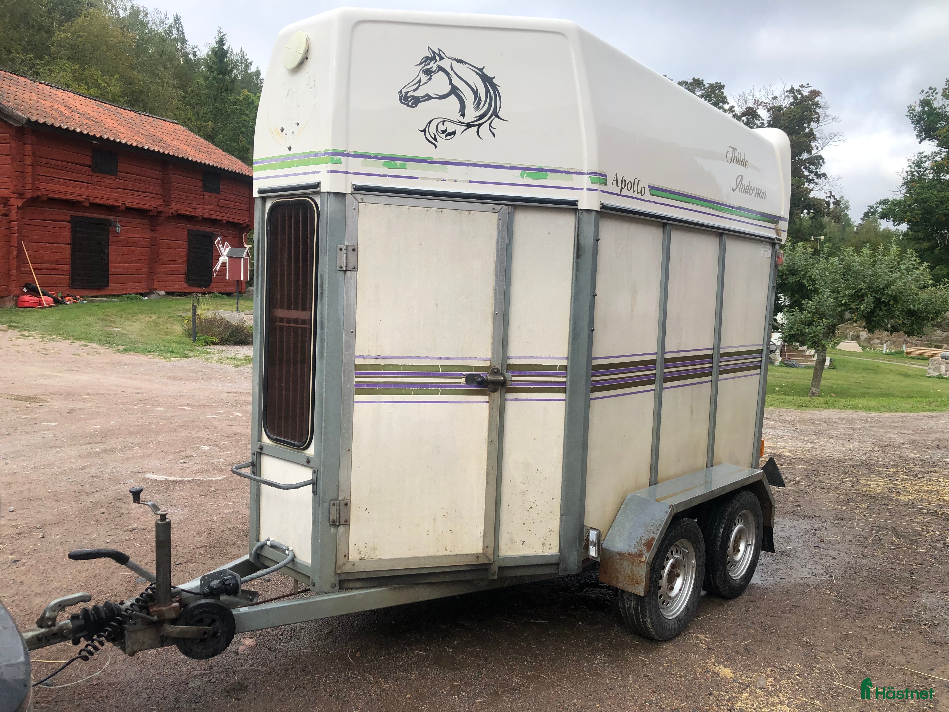 Hästtransporter  fordon & transport till salu: Kylingekärran Apollo 1994 i Åtvidaberg - Annons 1