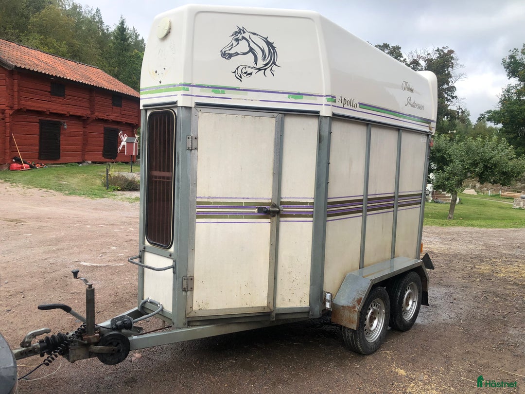 Hästtransporter  fordon & transport till salu: Kylingekärran Apollo 1994 i Åtvidaberg - Annons 1