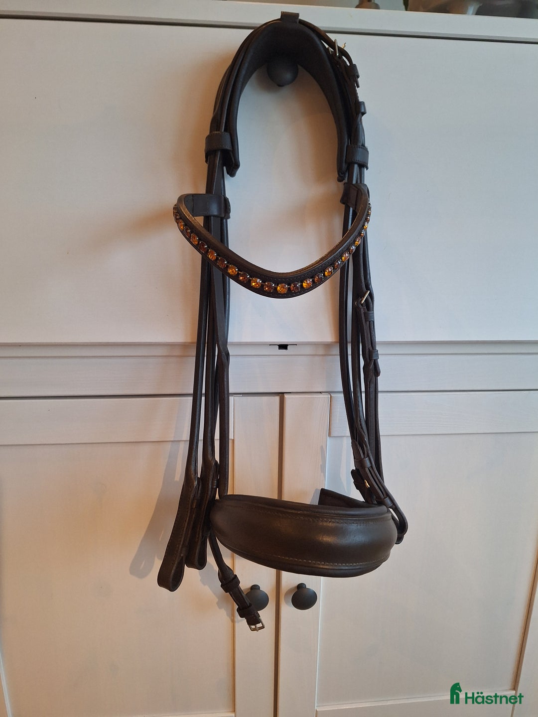 Träns hästutrustning till salu: Rundsytt kandar mörkbrunt i Torslanda - Annons 4