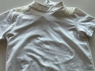 Övrigt Ridkläder ryttarutrustning till salu: Fin Tävlingstopp från CRW i stl. 134/140 i Jät - Annons 2