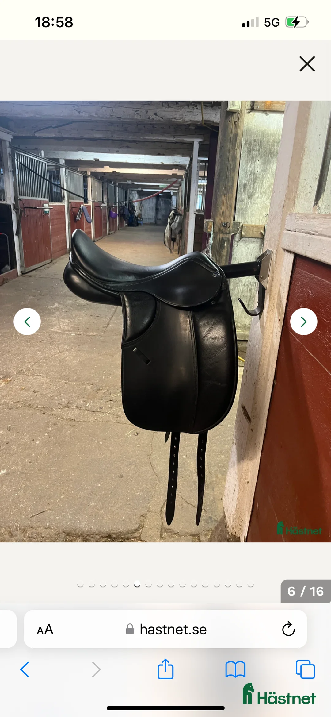 Sadlar hästutrustning till salu: Lippo Dressyrsadel som passar liten ryttare&ponny i Vallentuna - Annons 6