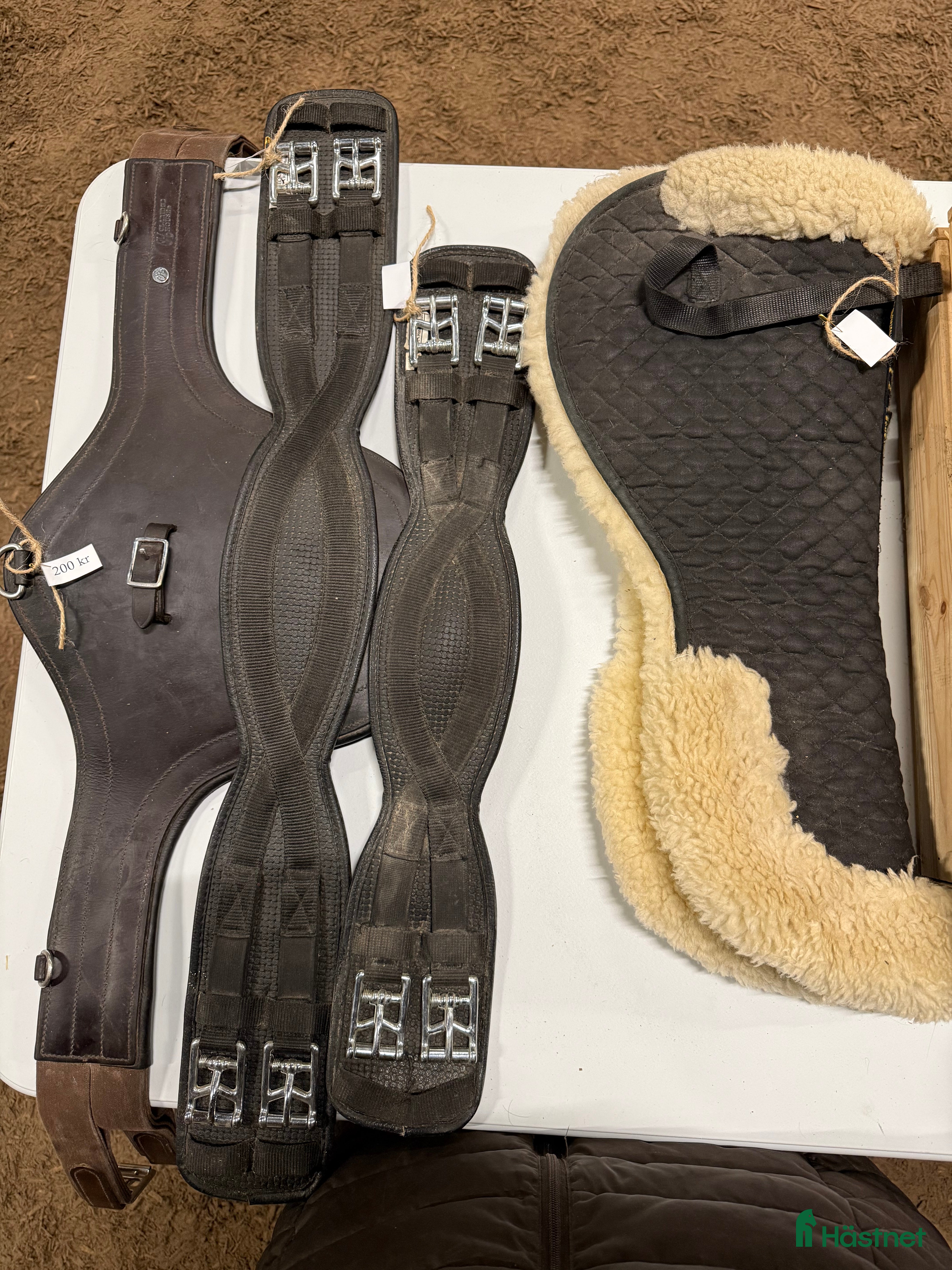 Sadeltillbehör hästutrustning Sadelgjord / fårskinnspad i Karlskoga - Annons 7