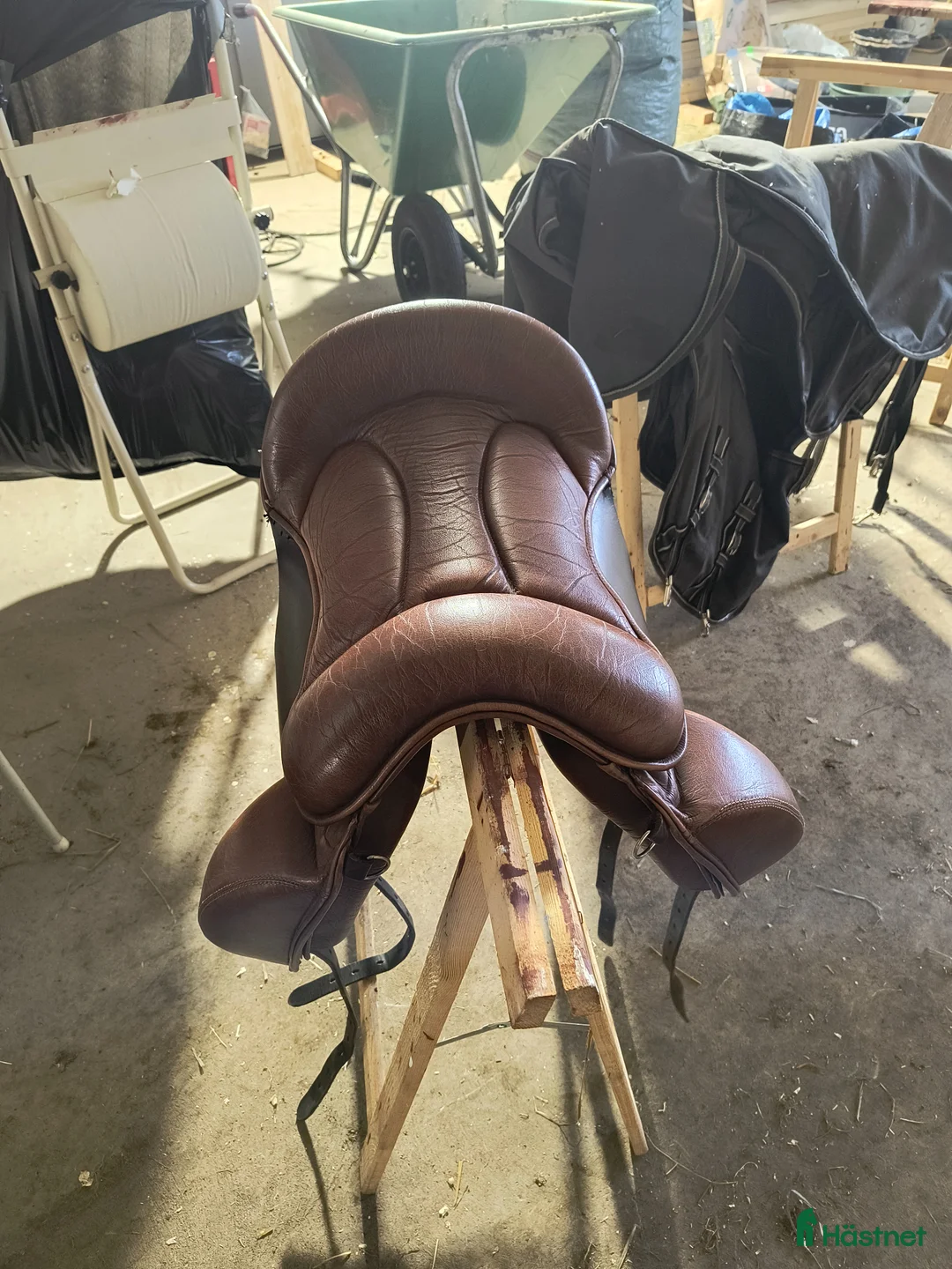 Sadlar hästutrustning till salu: Bomlös Eques sadel  - Annons 2