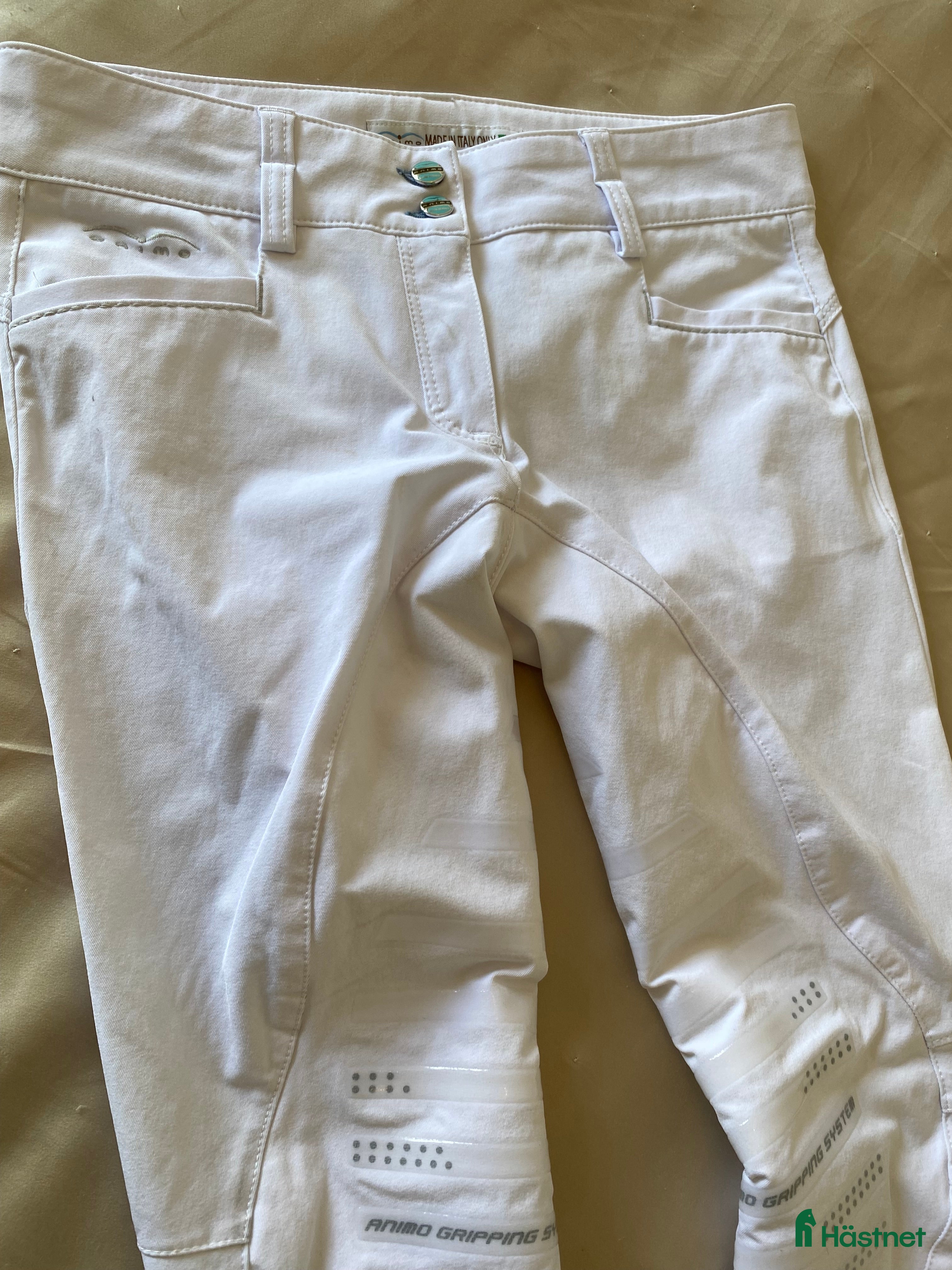 Ridbyxor ryttarutrustning till salu: Vita ridbyxor Animo i Helsingborg - Annons 7