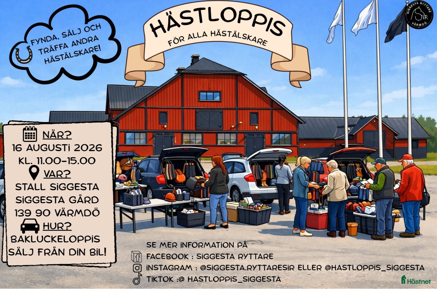 Övrig Hästutrustning hästutrustning Hästloppis på Stall Siggesta - Annons 1