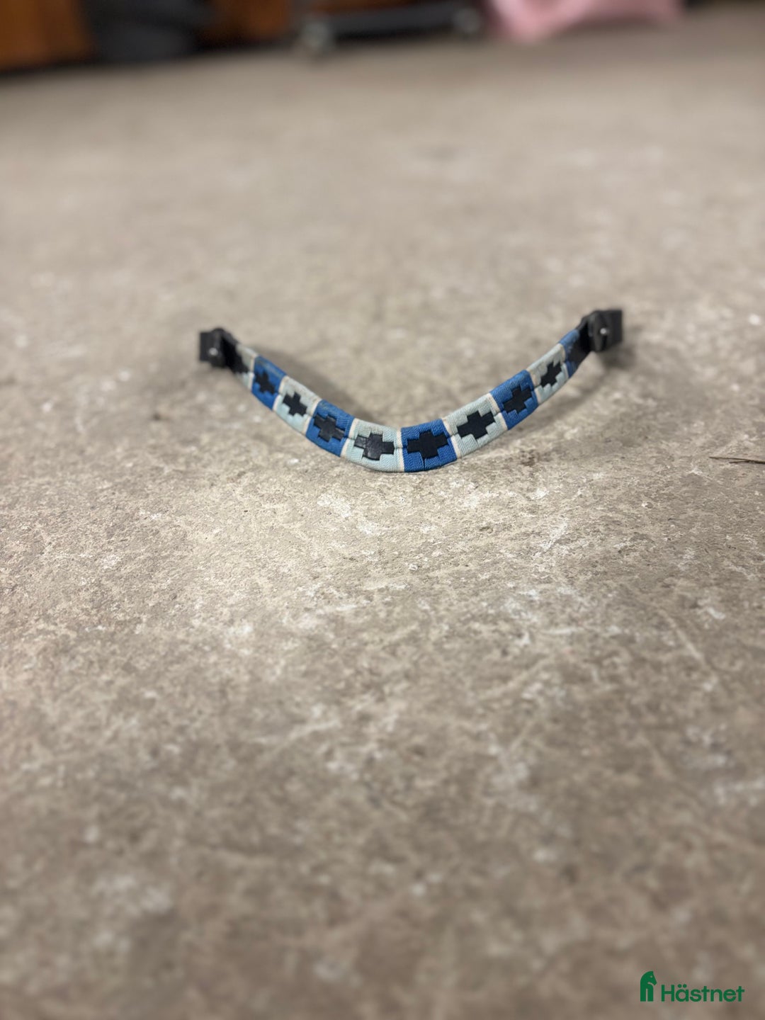 Övrig Hästutrustning hästutrustning till salu: Blått pannband i Vingåker - Annons 1