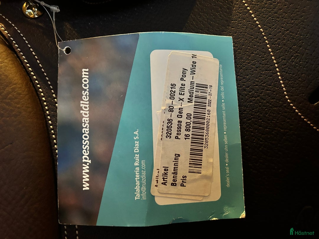 Sadlar hästutrustning till salu: NY Pessoa Gen-X 16” i Mölndal - Annons 2