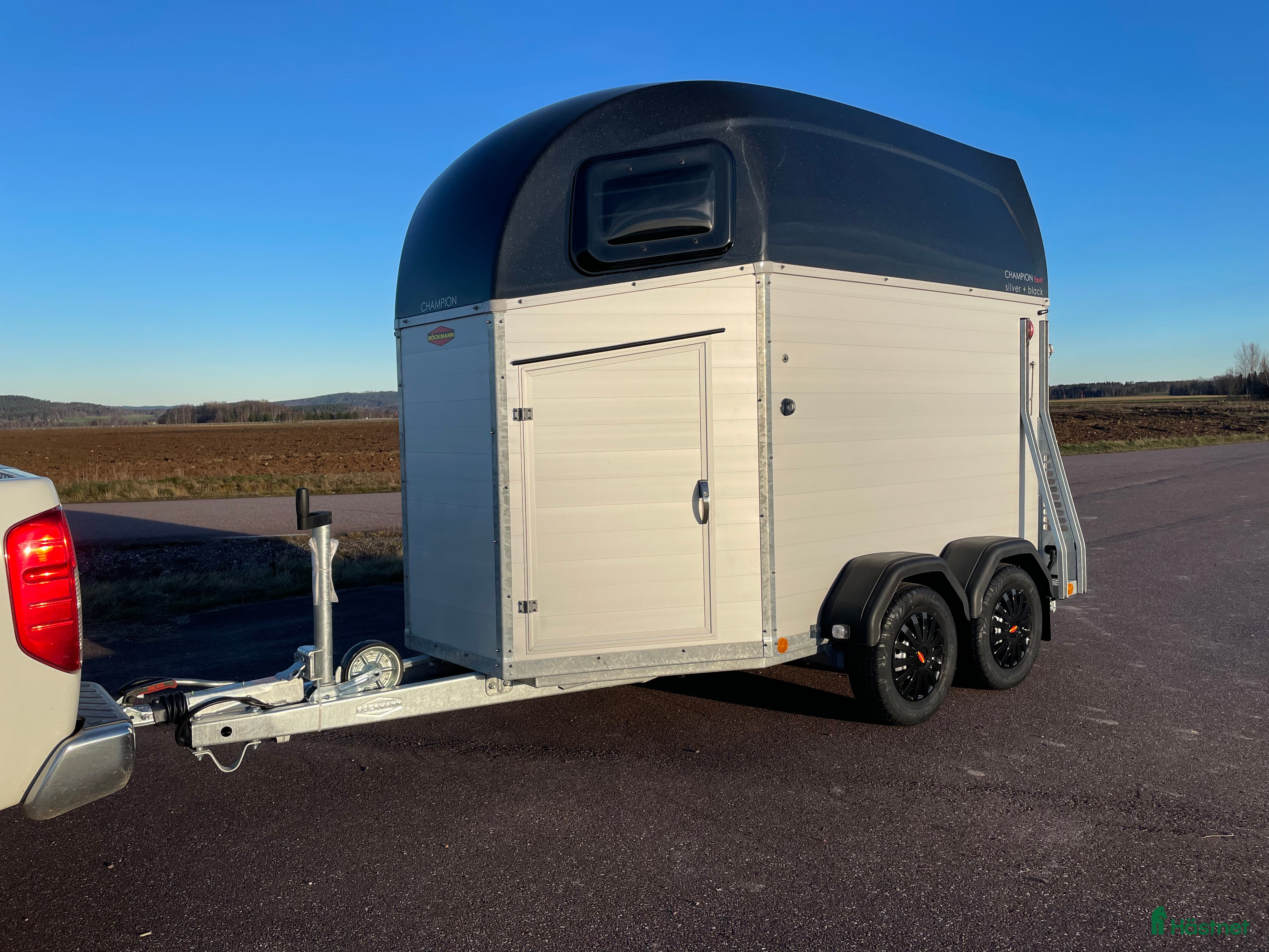 Hästtransporter  fordon & transport till salu: Böckmann Champion #2025 med kombiramp! Kampanj! i Borlänge - Annons 2