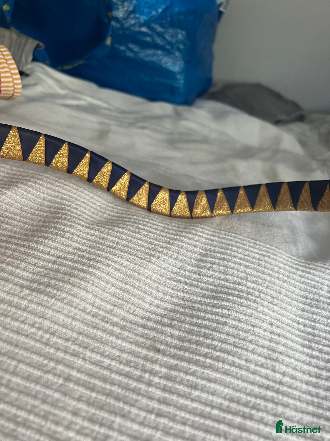 Träns hästutrustning till salu: Flätat pannband i Gråbo - Annons 3