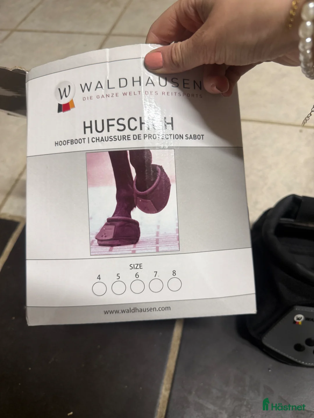 Benskydd hästutrustning till salu: Waldhousen barfotaboots  - Annons 2