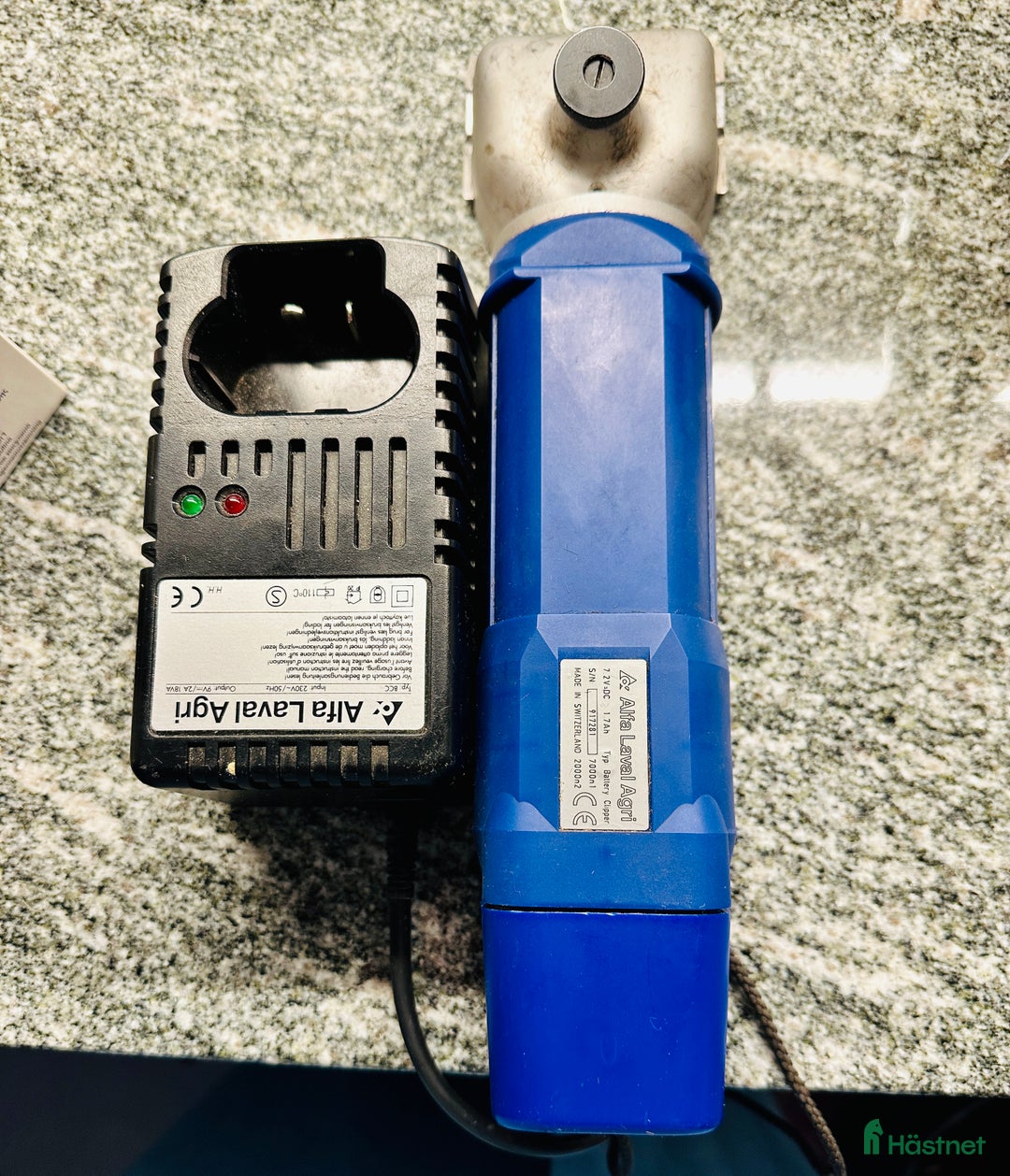 Övrig utrustning övrig utrustning till salu: Klippmaskin till häst, batteridriven Alfa Laval i Stockholm - Annons 1