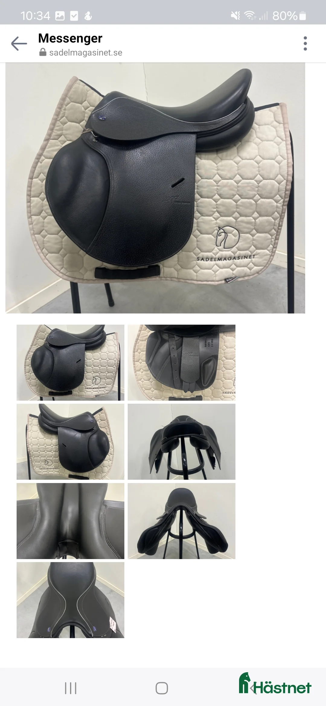 Sadlar hästutrustning till salu: Hoppsadel Lippo rivello espanza 15,5tum - Annons 2