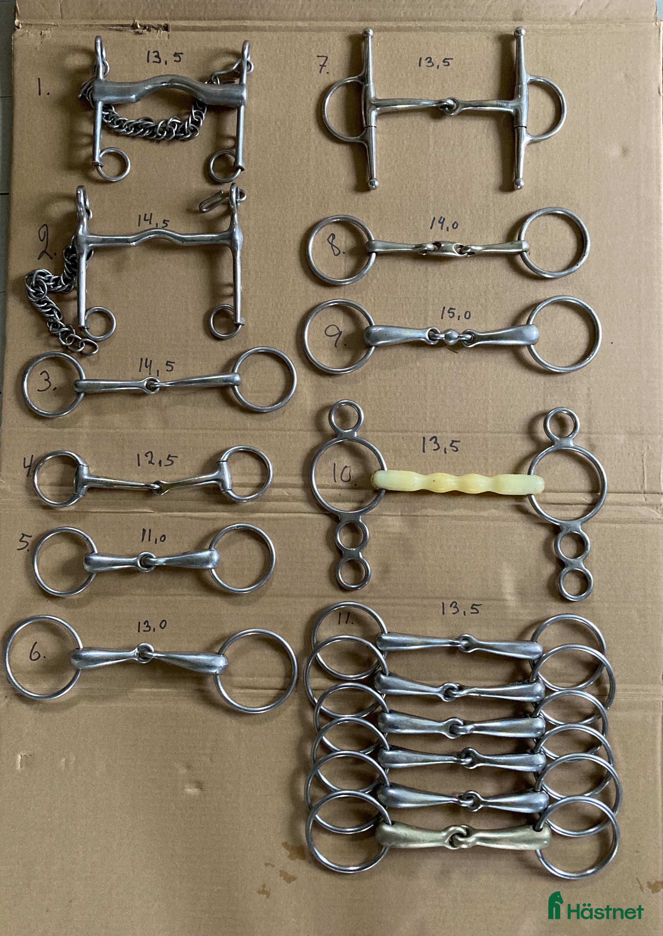 Bett hästutrustning Flera olika bett från 11-15 cm i Nävlinge - Annons 4