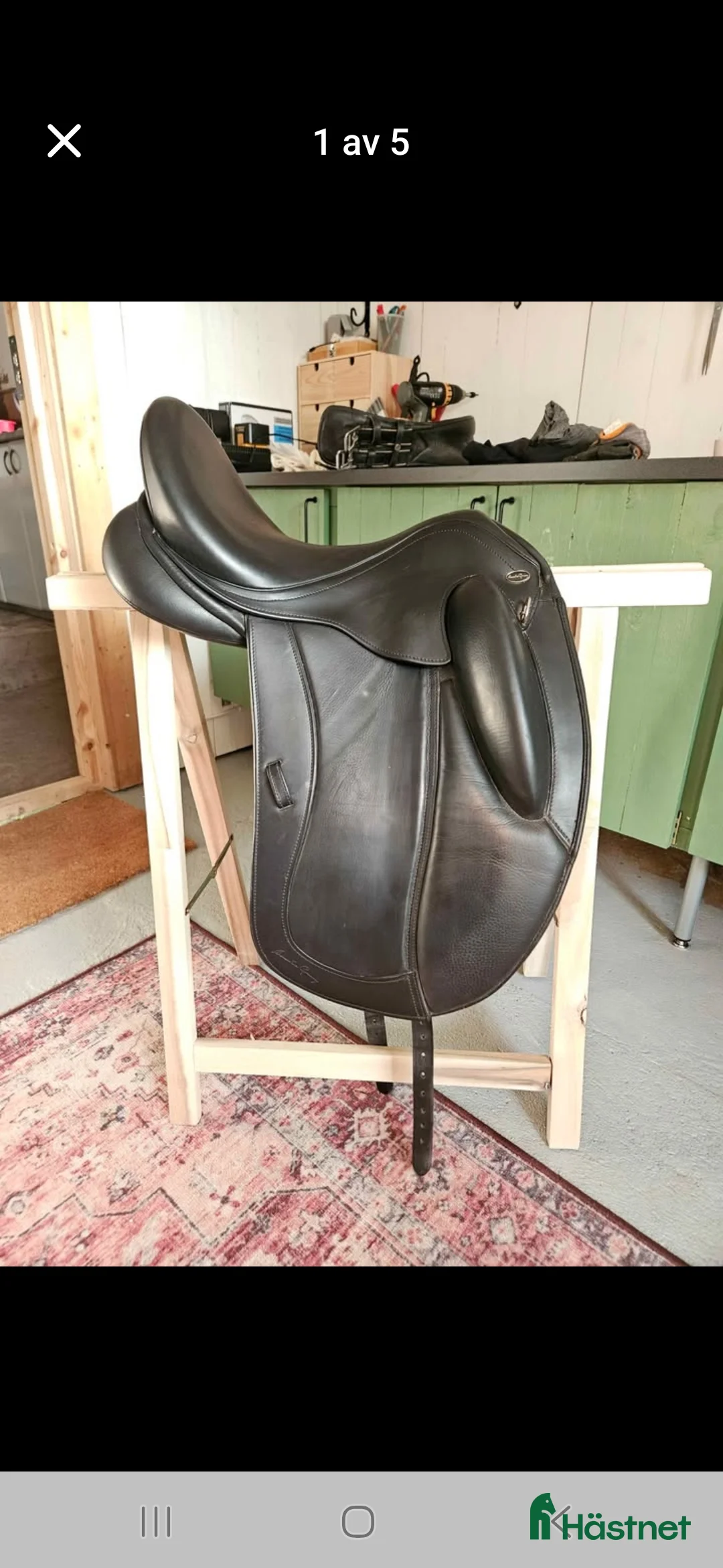 Sadlar hästutrustning till salu: Santa cruz ariel dressyrsadel i Trekanten - Annons 1